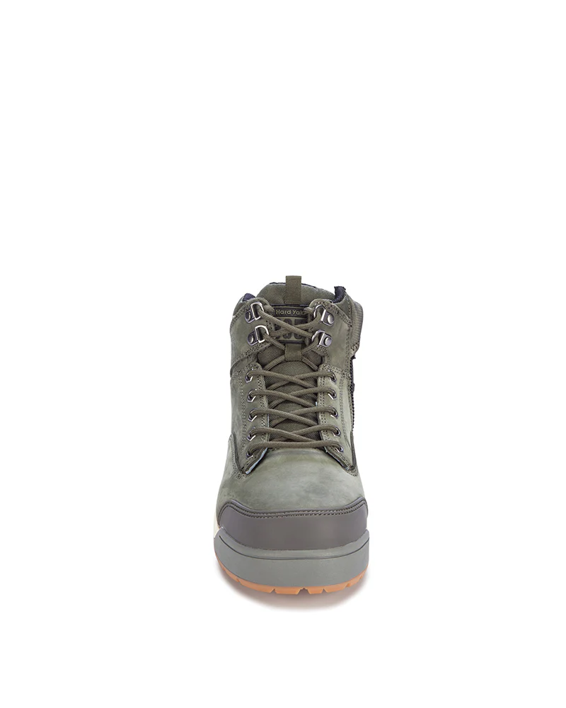3056 Lace Zip Safety Boot - Olive - Image 5