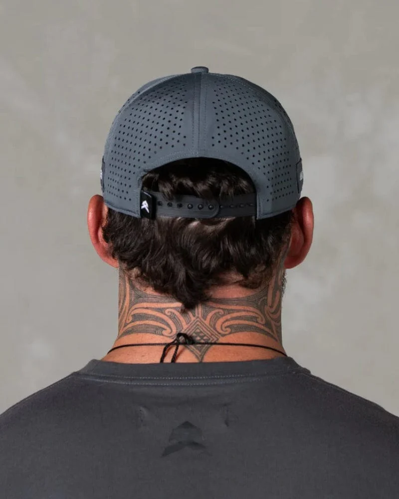 A Frame Performance Washable Hat - Grey - Image 3