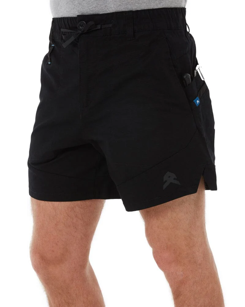 Agility Short Cotton Ripstop - Black - Image 3