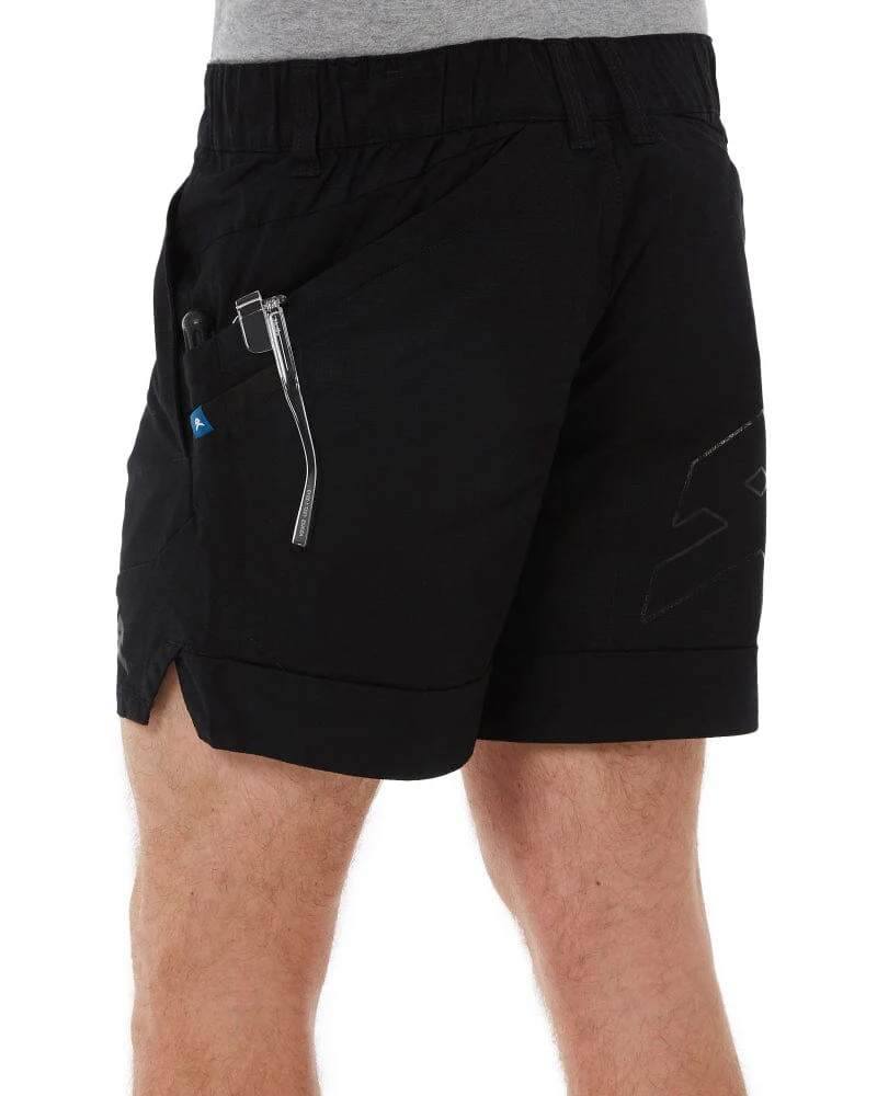 Agility Short Cotton Ripstop - Black - Image 4