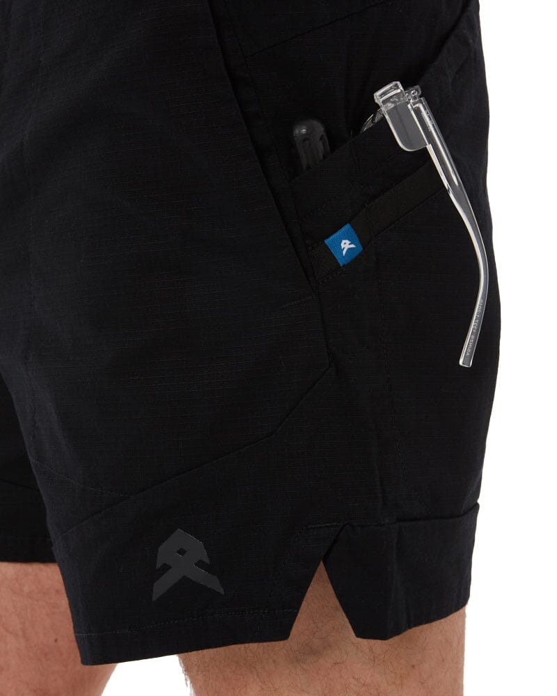 Agility Short Cotton Ripstop - Black - Image 7