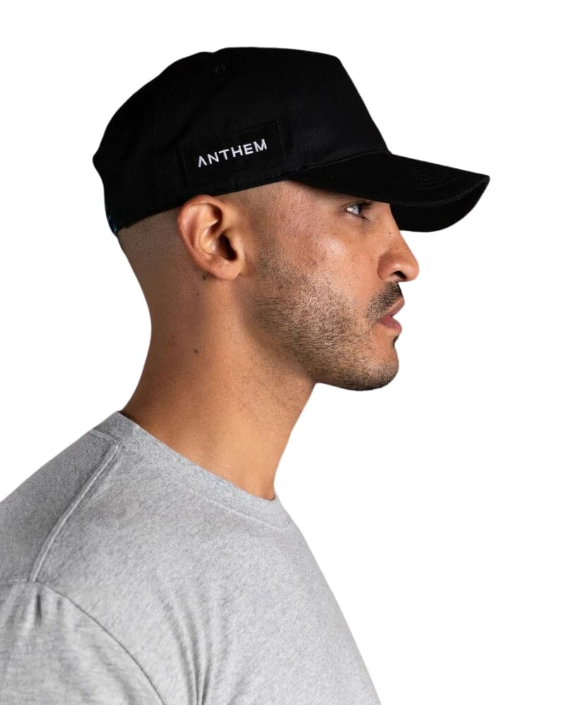 Blank A Frame Hat - Black - Image 2