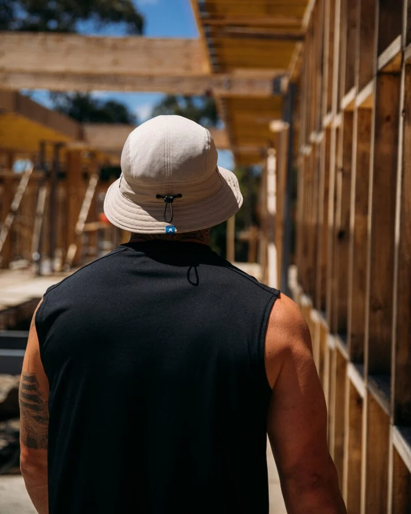 Carpenters Bucket Hat - Khaki - Image 2