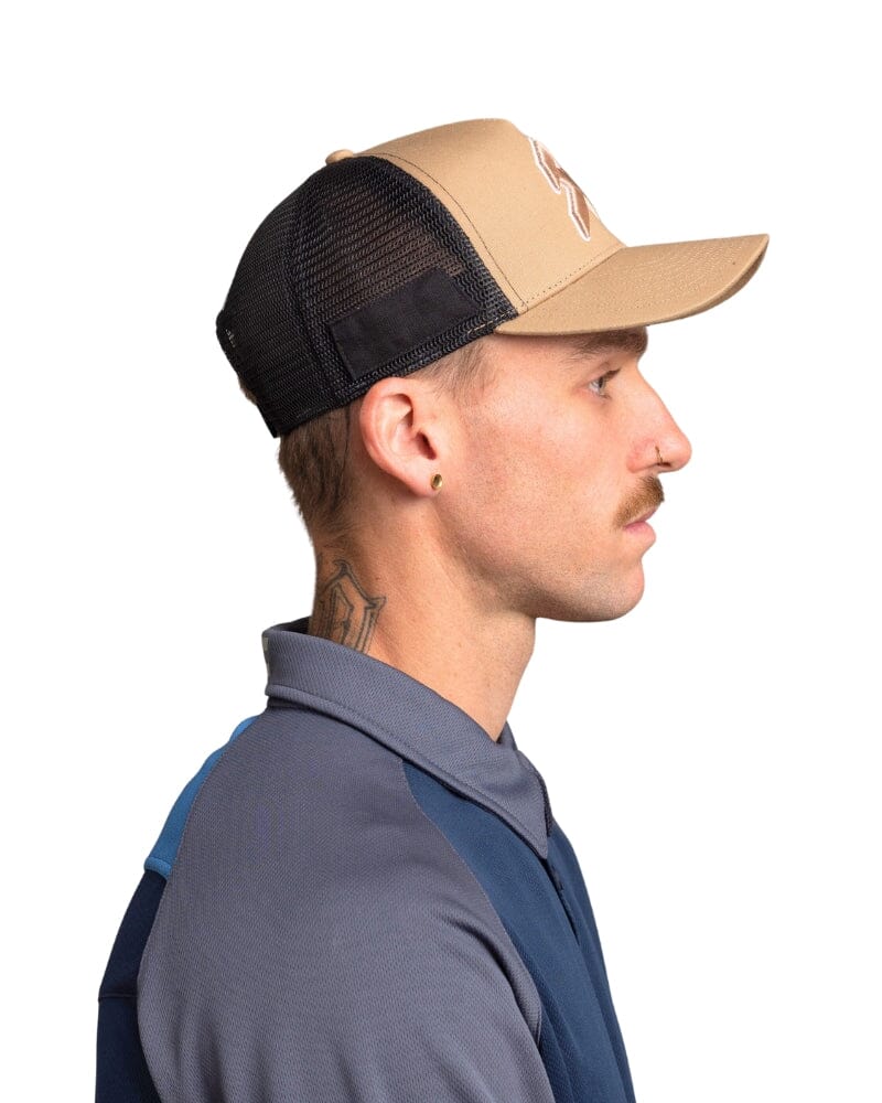 Icon Trucker Hat - Khaki - Image 4