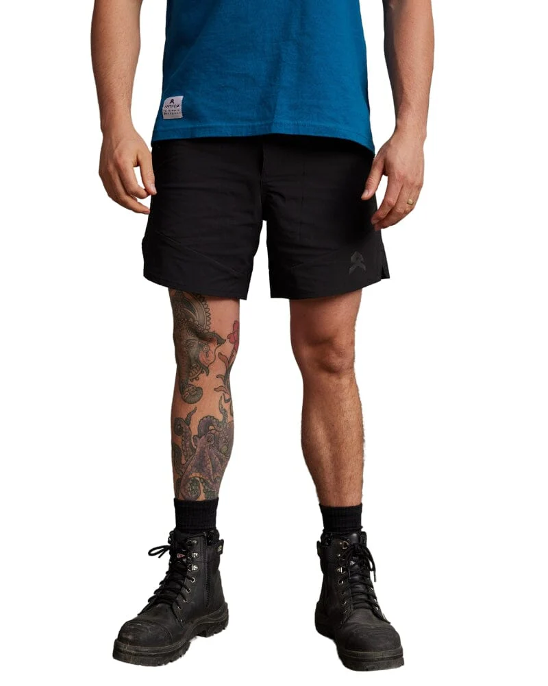 Tradies Agility Short Twin Value Pack - Black - Image 4