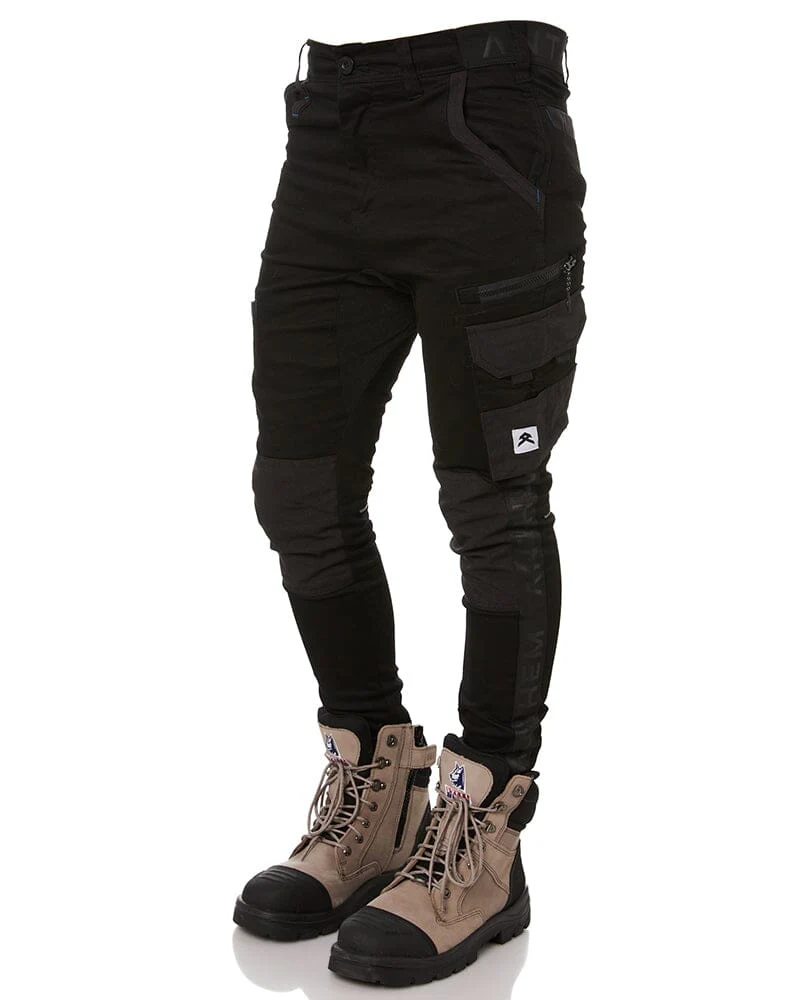 Tradies Victory Pant Twin Value Pack - Black - Image 3