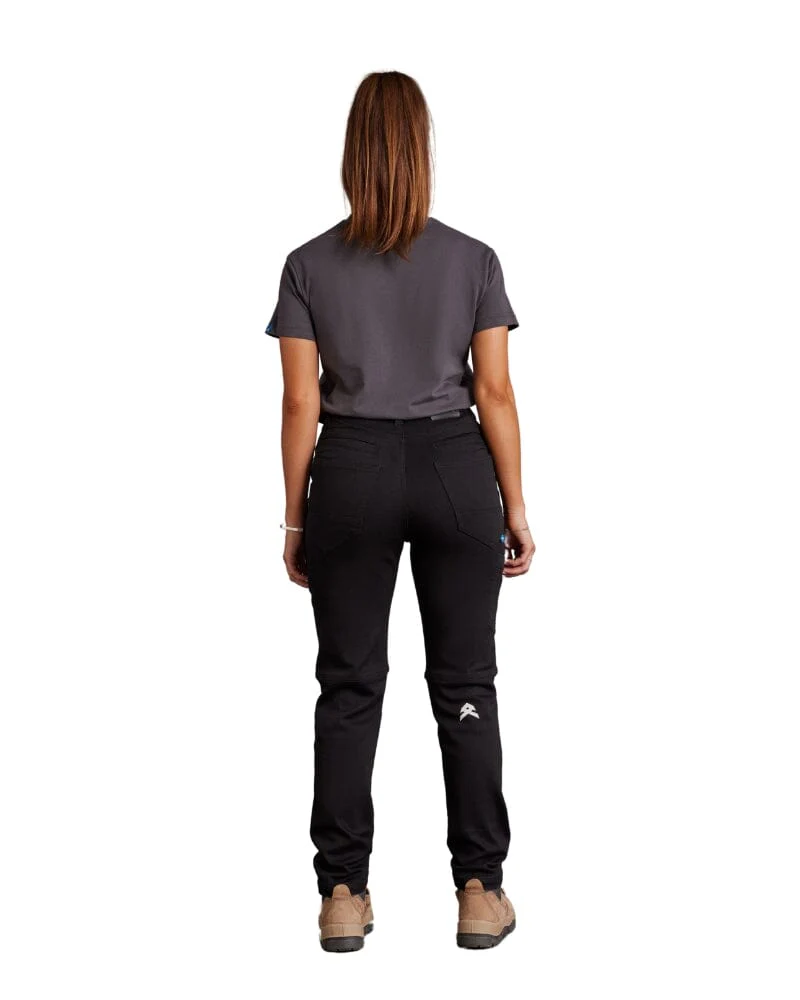 Womens Tech Stretch Denim - Black Wash - Image 3