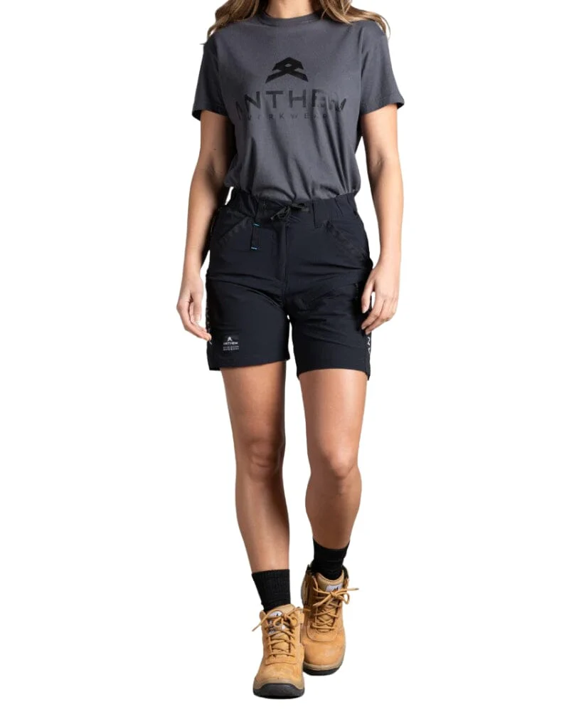 Womens Triumph Short - Navy - Image 2