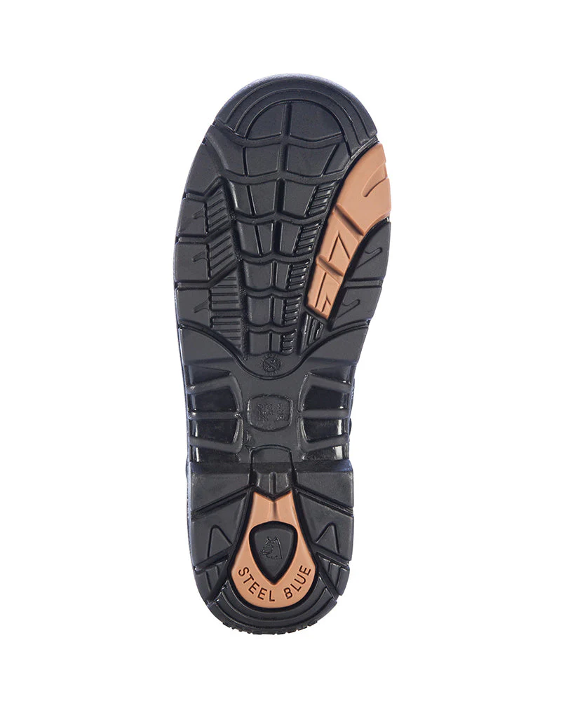 Argyle Composite Toe With Zip - Black - Image 6