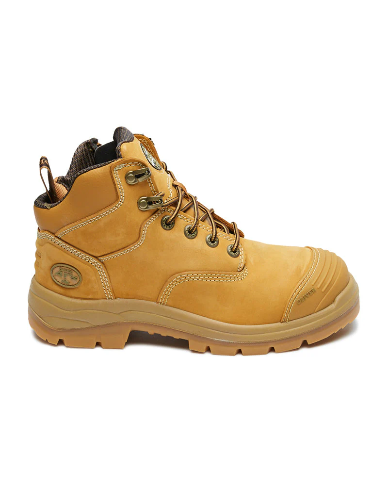 AT 55-330Z Hiker Safety Boot with Zip - Wheat - Image 4