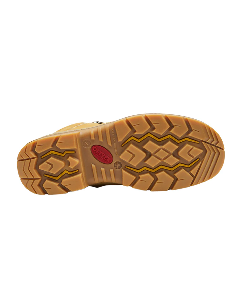 AT 55-330Z Hiker Safety Boot with Zip - Wheat - Image 6