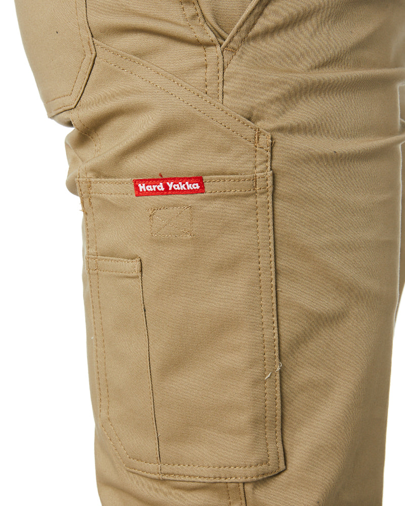 Basic Stretch Cargo Pant - Khaki - Image 6