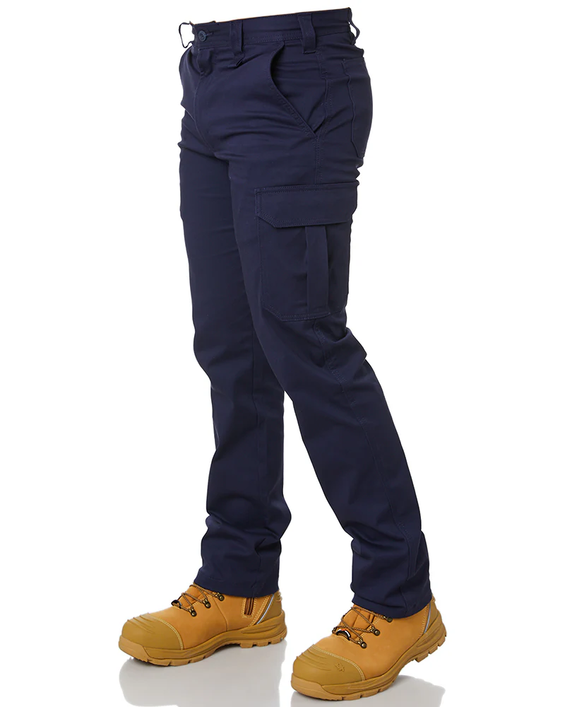 Basic Stretch Cargo Pant - Navy - Image 3