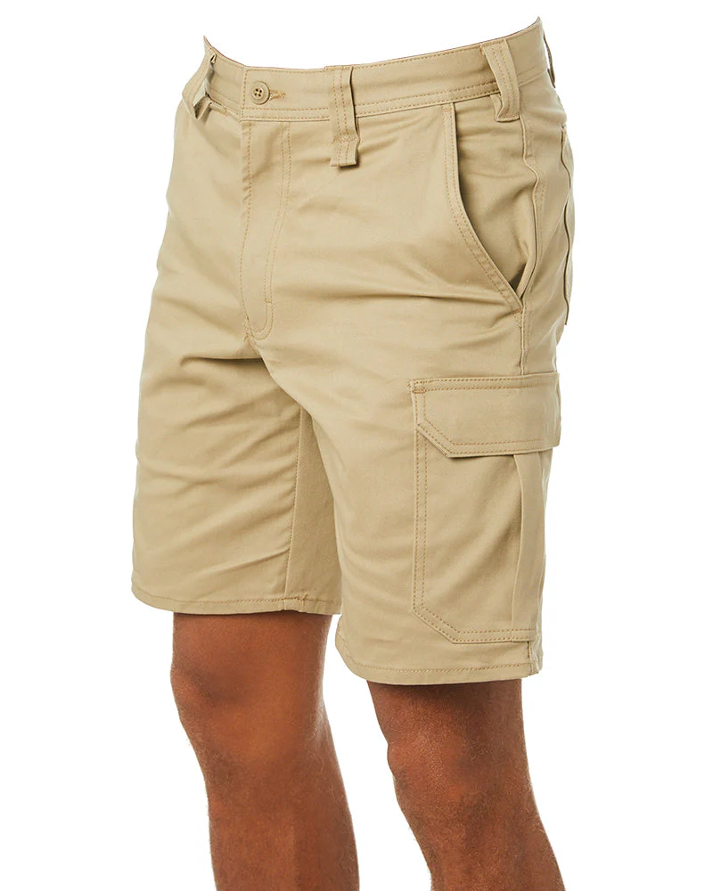 Basic Stretch Short - Khaki - Image 3