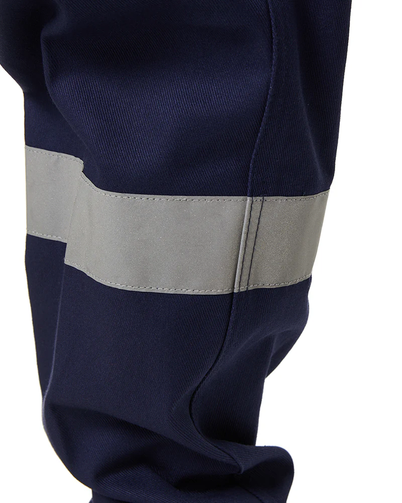 8 Pocket Cargo Pant with Tape - Navy - Image 7