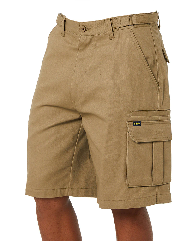 8 Pocket Cargo Short - Khaki - Image 3