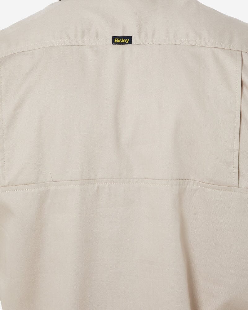 Cool Lightweight Drill Shirt SS - Sand - Image 5