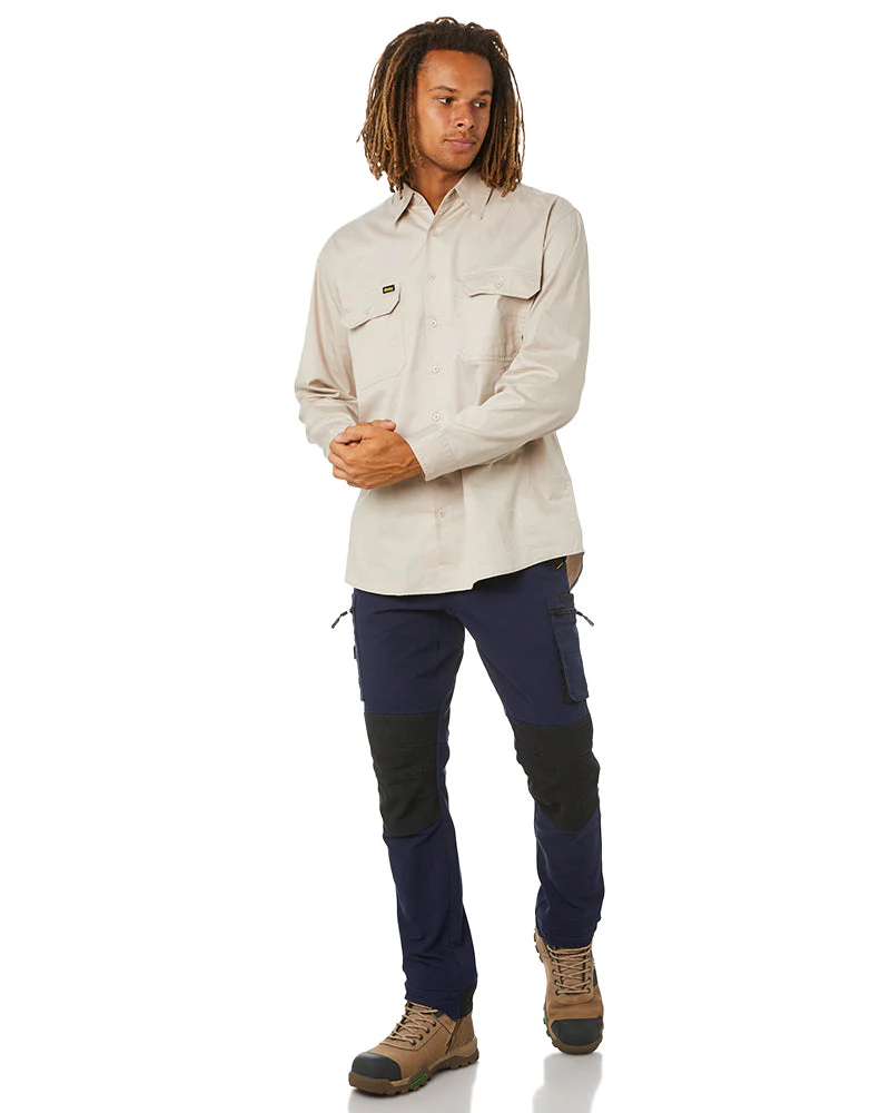 Flex and Move Stretch Utility Zip Cargo Pant - Navy - Image 2