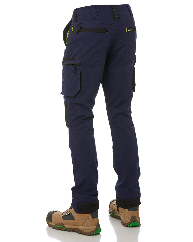 Flex and Move Stretch Utility Zip Cargo Pant - Navy - Image 4