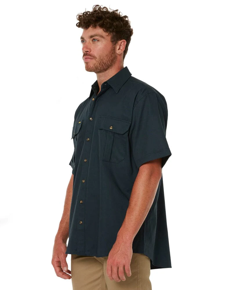Original Cotton Drill SS Shirt - Bottle - Image 3