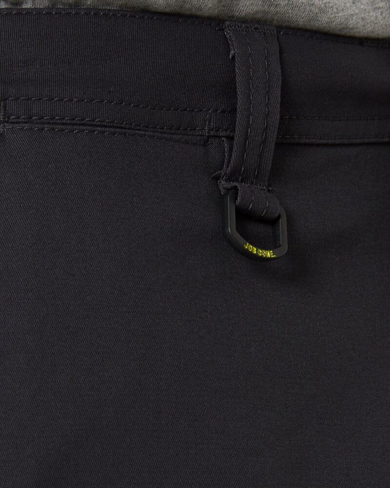 Stretch Cotton Drill Cargo Pants - Charcoal - Image 7