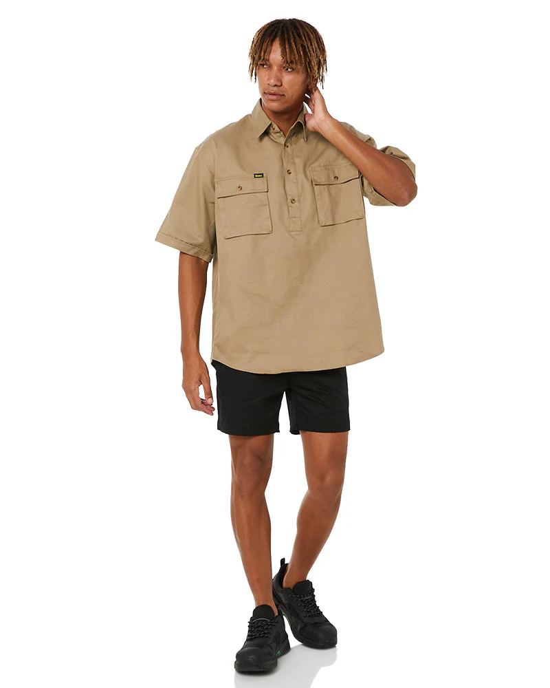 Stretch Cotton Short Short - Black - Image 2