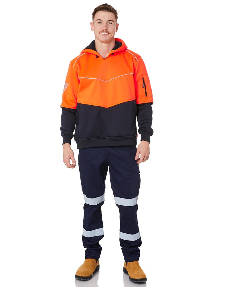 Taped Biomotion Stretch Cotton Drill Cargo Pants - Navy - Image 2