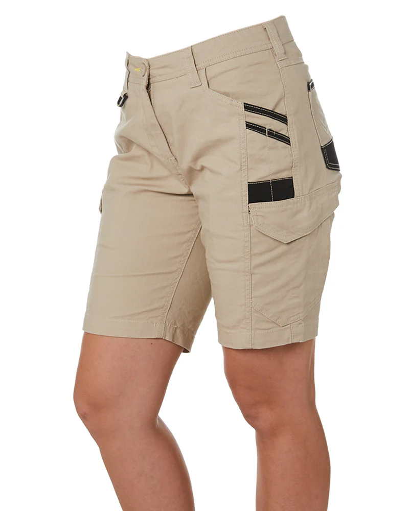 Womens Flex and Move Cargo Short - Stone - Image 3