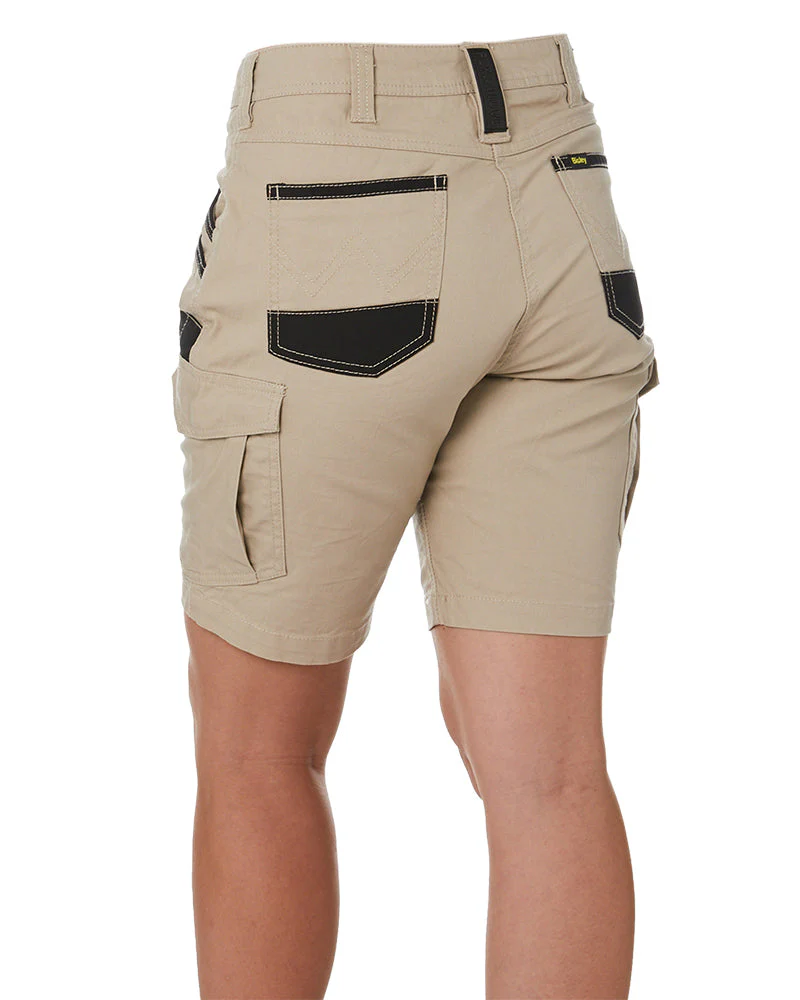 Womens Flex and Move Cargo Short - Stone - Image 4