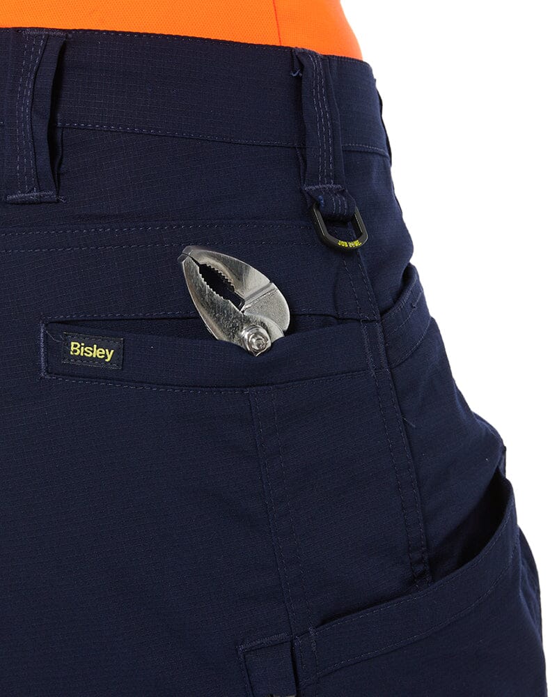 Womens X Airflow Stretch Ripstop Vented Cargo Short - Navy - Image 6