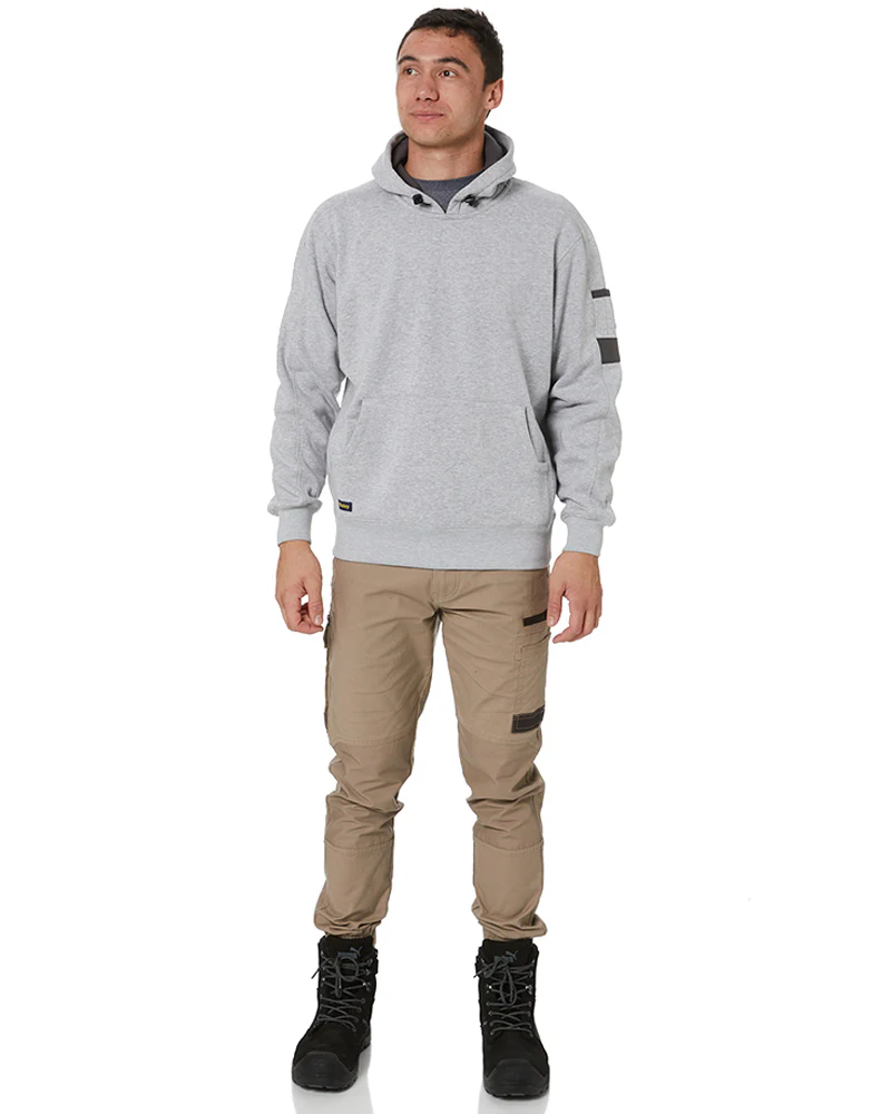 Work Fleece Hoodie - Grey Marle - Image 2