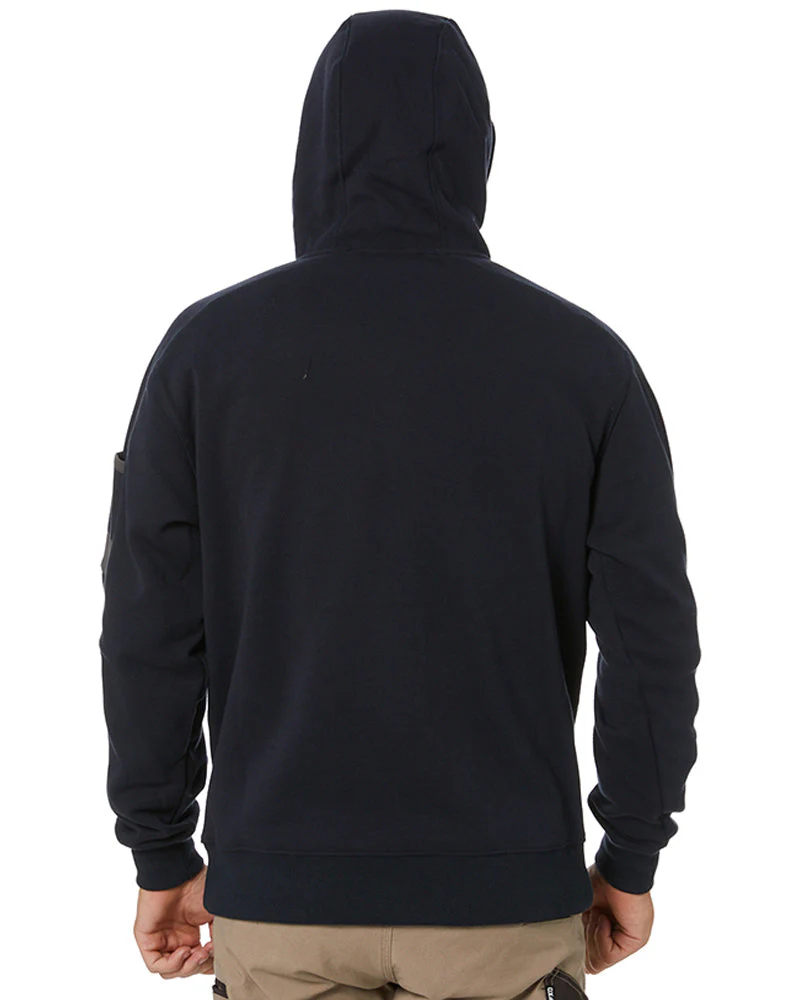 Work Fleece Hoodie - Navy - Image 4