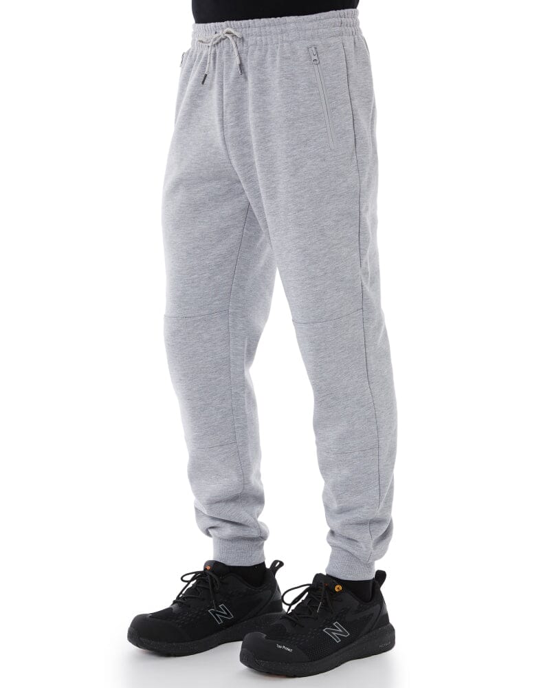 Work Fleece Track Pants - Grey Marle - Image 3