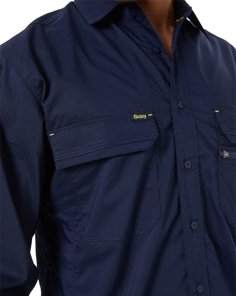 X Airflow Stretch Ripstop Shirt - Navy - Image 6