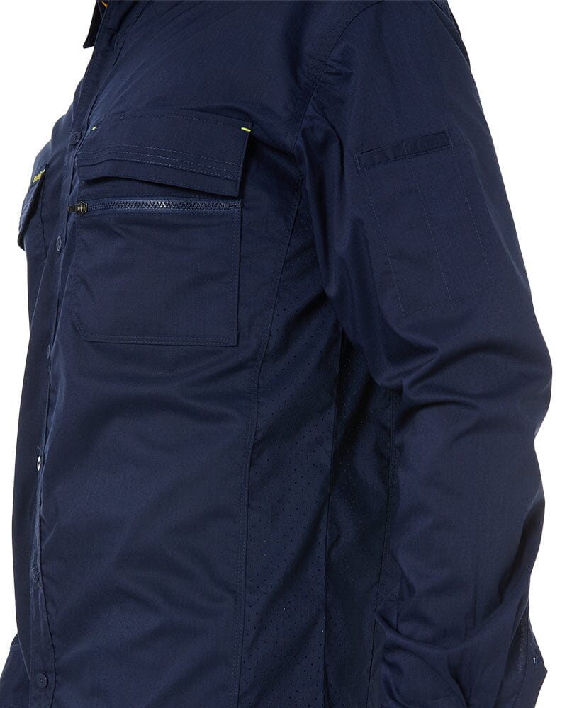 X Airflow Stretch Ripstop Shirt - Navy - Image 8