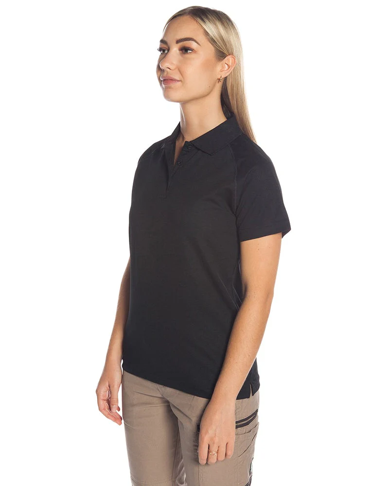 Ladies Sprint Biz Cool Polo - Black - Image 2