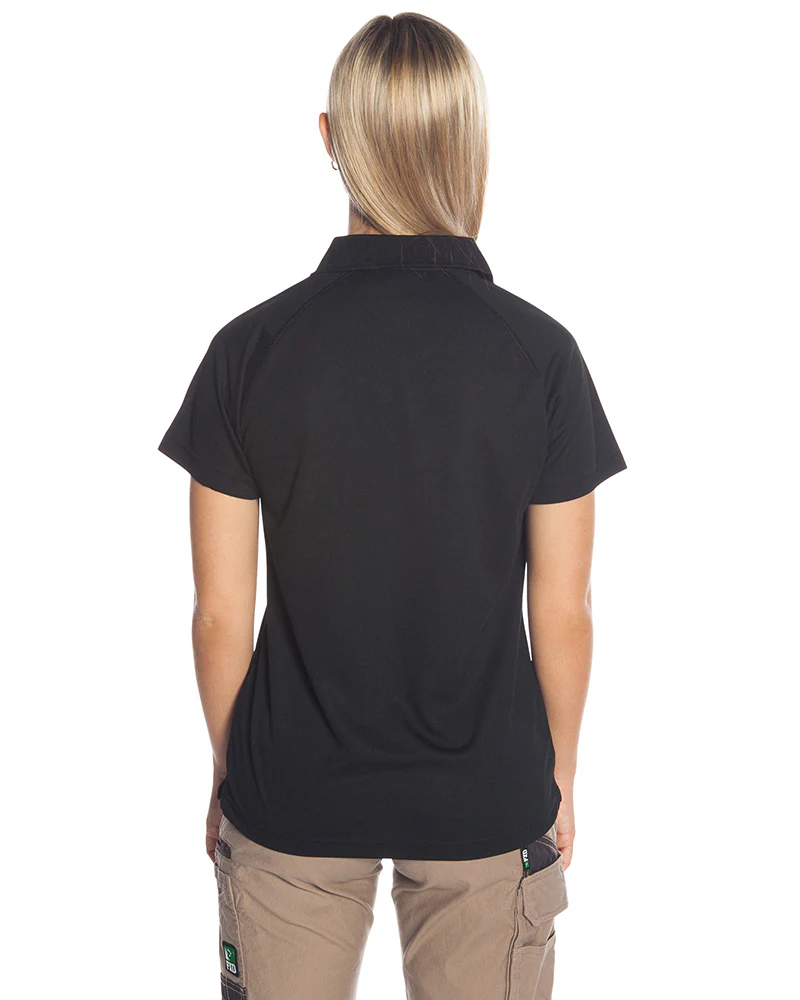 Ladies Sprint Biz Cool Polo - Black - Image 3