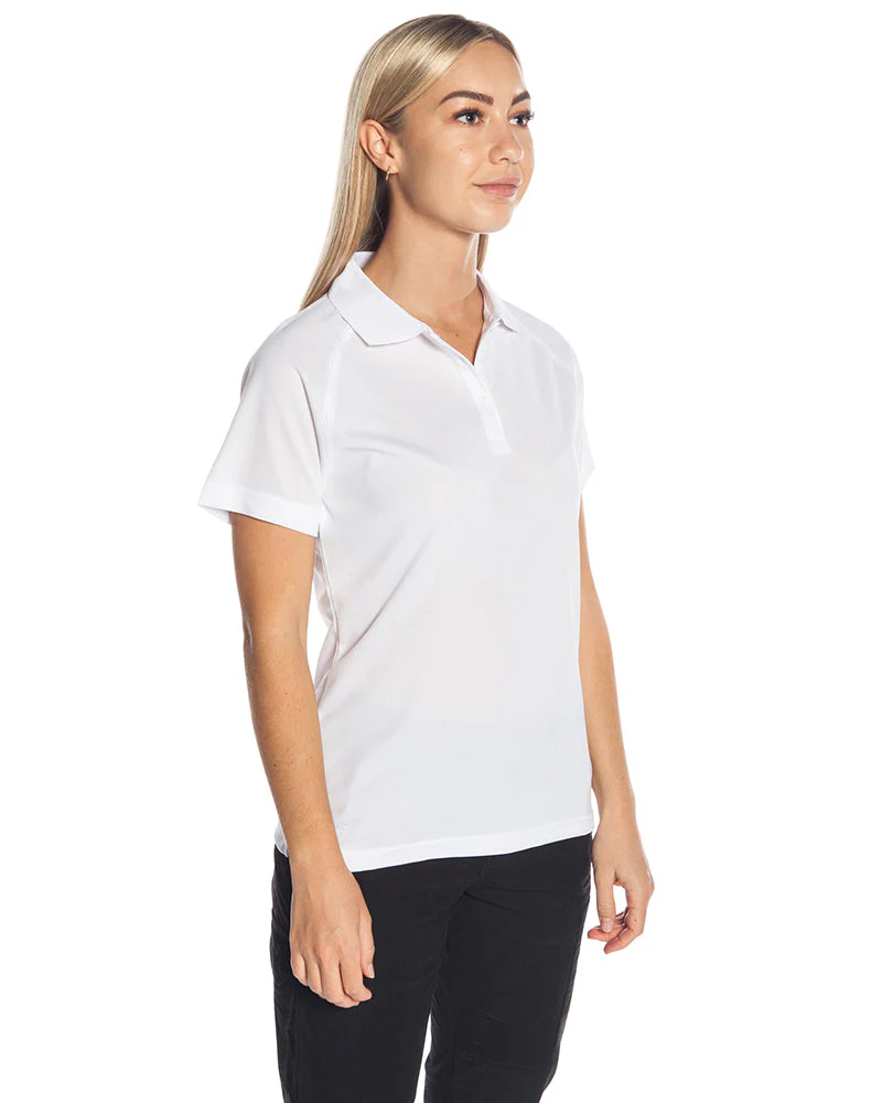Ladies Sprint Biz Cool Polo - White - Image 4