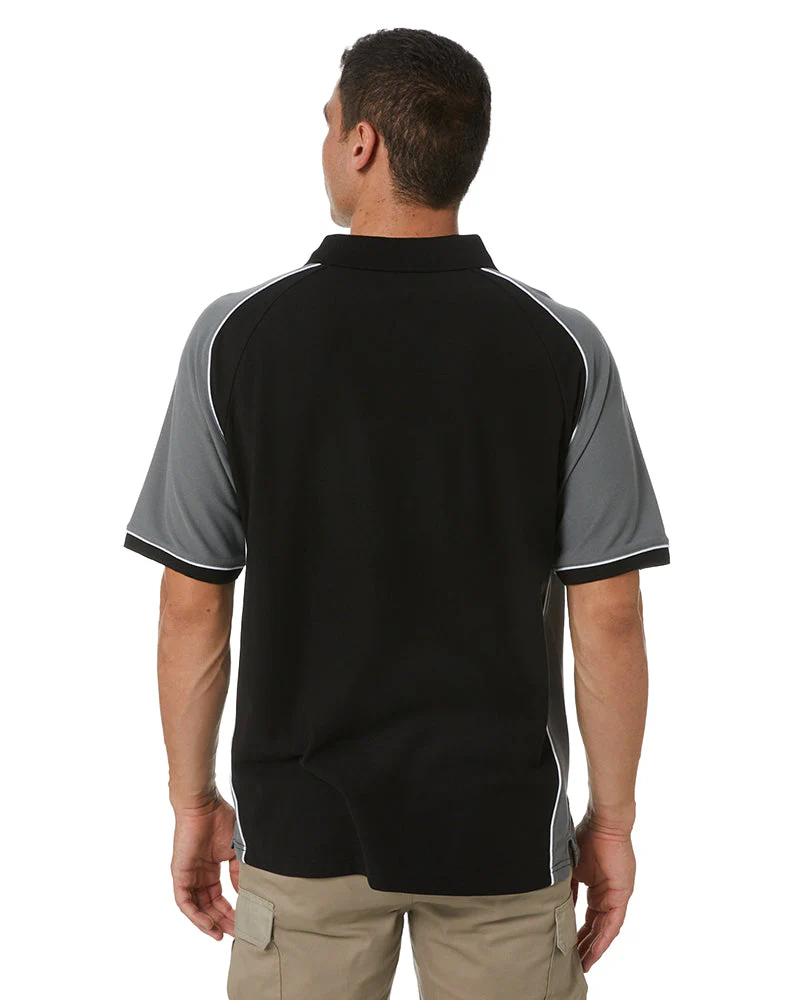 Nitro Polo - Black/Grey/White - Image 4