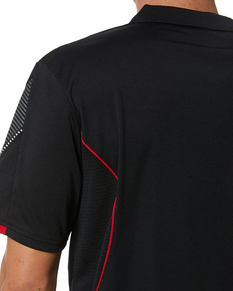 Razor Polo - Black/Red - Image 6