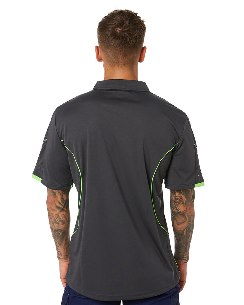Razor Polo - Grey/Fluoro - Image 4