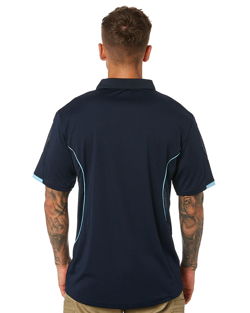 Razor Polo - Navy/Sky - Image 4