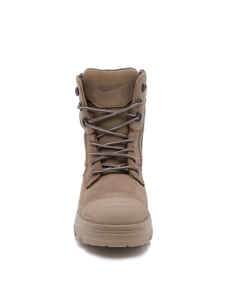 Rotoflex 8063 High Zip Side Safety Boot - Stone - Image 5