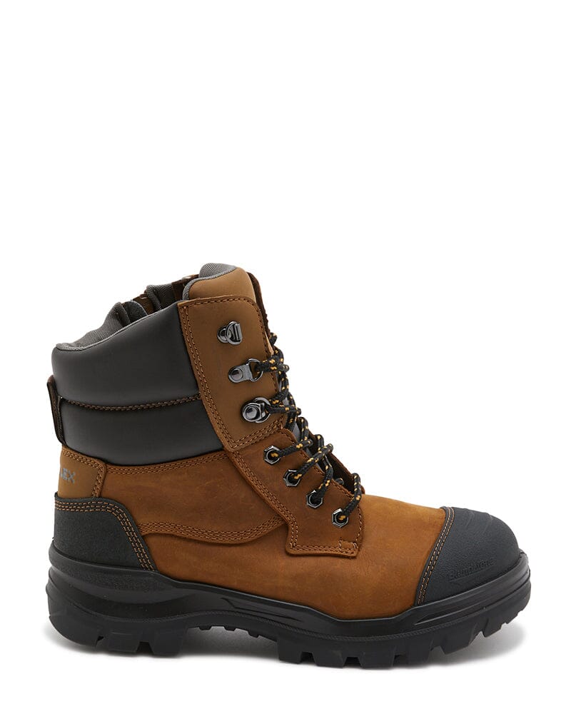 RotoFlex 8066 Zip Side Safety Boot - Saddle - Image 4