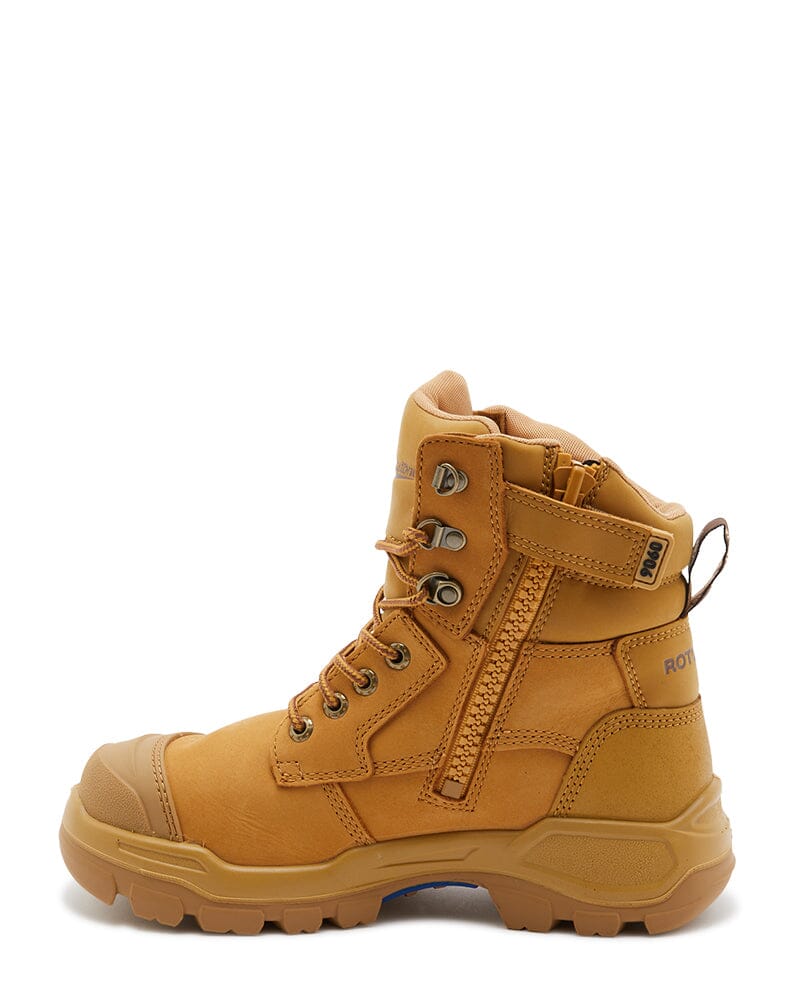 RotoFlex 9060 Zip Side Safety Boot - Wheat - Image 2