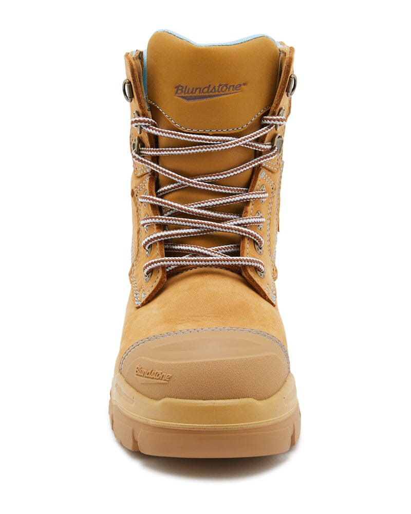 Womens RotoFlex 9960 Zip Side Safety Boot - Wheat - Image 5