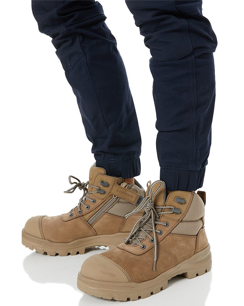 Cuffed Dynamic Pant - Navy - Image 8