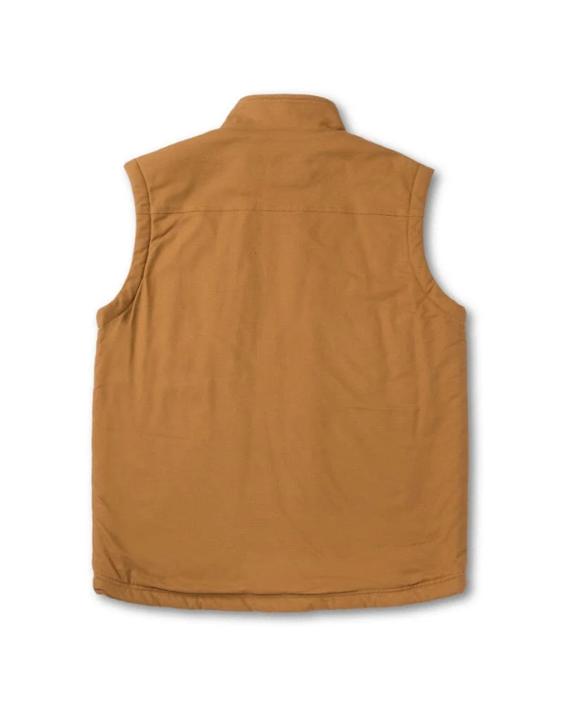 Sherpa Lined Vest - Bronze - Image 2