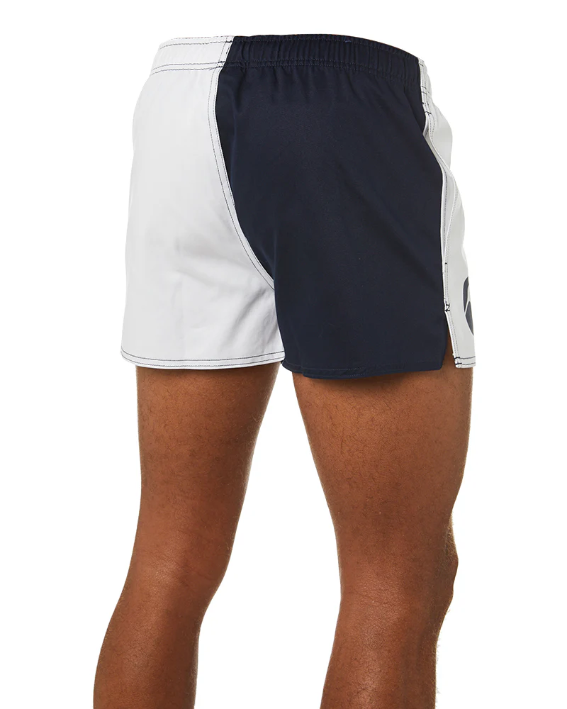 Cotton Harlequin Short - Navy/White - Image 5
