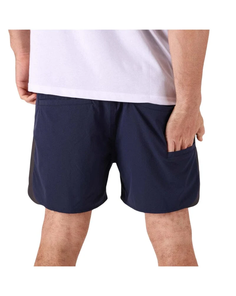 HYBRID 1.0 Shorts - Navy/Grey - Image 8